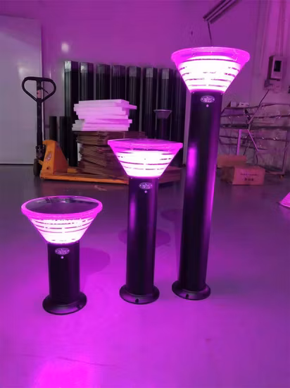 屋外ヤードライト IP65 防水 10 ワット芝生ボラード庭の装飾 LED ソーラーガーデンランプ